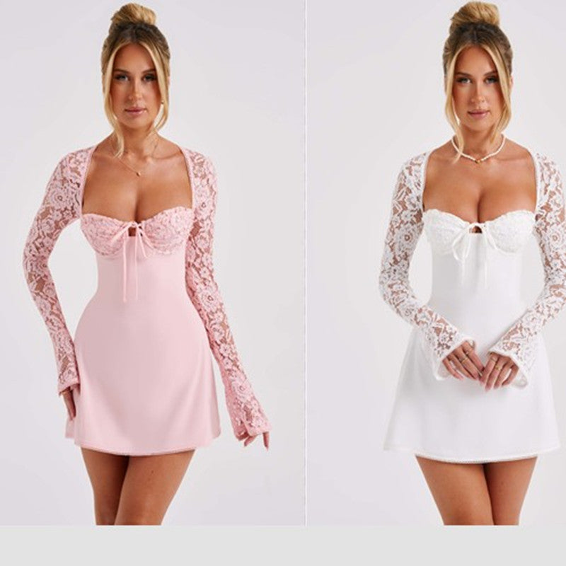 Shera Lace Corset Dress